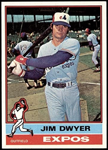 1976 Topps 94 Джим Дуайър Монреальские изложба (Бейзболна карта) в Ню Йорк+ Изложба
