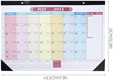 STOBOK 3 бр. Удобен Странично календар, украса за месец - Голямо график, на всеки месец. Тел xcm за ежедневна