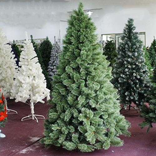 Изкуствена Коледна елха DLPY 6 фута на шарнирных Метални Крака, Украсени с Естествени алпийски Дървета Екологично