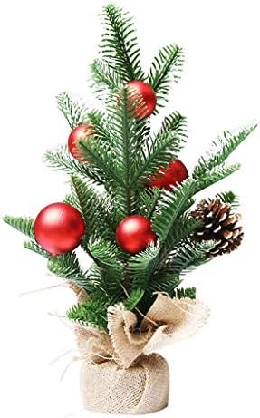 ШИПТ Мини Коледно Дърво, Коледни Изкуствени Настолно украшение Фестивал на Миниатюрна Елха Домашната Стая за