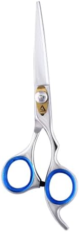Професионални фризьорски ножици - остри, като бръснач, острието от японска стомана, прецизно рязане и подреждане, удобна ергономична дръжка дизайн, подходящи за фр?
