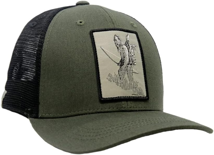Бейзболна шапка с вкара облегалка RepYourWater Backcountry за клекове клекнал Зелен / Черен