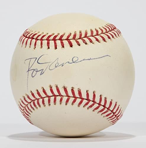 Род Кэрью подписа Официален Договор с PSA Мейджър лийг Бейзбол / DNA COA Autograph Angels 573 - Бейзболни топки С Автографи