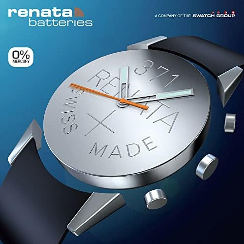 Батерии Renata 397 SR726SW - Батерия за часовници от азотен сребро 397 напрежение 1,55 (2 точка)