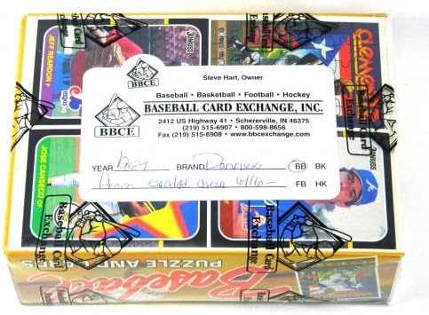 1987 Бейзболна скоростна Donruss (36 опаковки) В опаковка BBCE FASC От Запечатанного калъф - Бейзболни картички