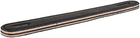 Обков за Кожени дръжки - Черна Дръжка на багажника с прорези | Кабинет Дръжка на багажника, шкафа, кутии, Врати