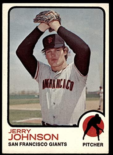 1973 Topps # 248 Джери Джонсън Сан Франциско Джайентс (Бейзболна картичка), БИВШ Джайентс
