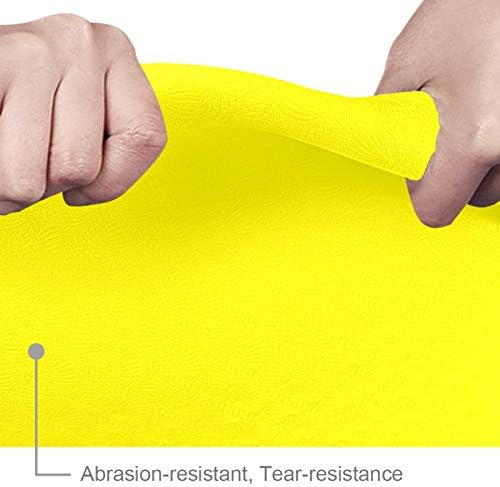 Siebzeh Image килимче за йога от насекоми -6 мм екологично чист гумена подложка за здраве и фитнес, устойчиви