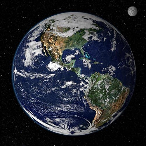 Ламиниран Плакат Gifts Delight 24x24: Вселената - Земята от космически снимки и s Earth Blog