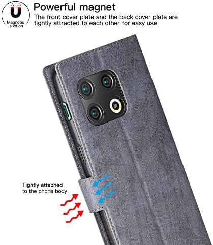 Калъф Eastcoo за OnePlus 10 Pro, една Чанта-портфейл Премиум-клас изкуствена кожа OnePlus 10 Pro 5G с магнитна