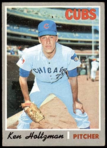 1970 Topps 505 Кен Хольцман Чикаго Къбс (Бейзболна картичка) ДОБРИ къбс
