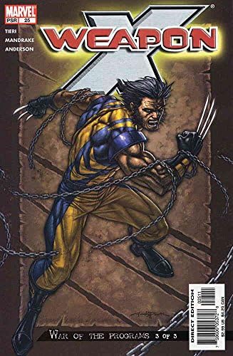 Оръжие X (2 серия) #25 VF / NM; Комиксите на Marvel | Върколак Франк Тьери