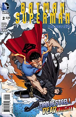 Батман / Супермен # 2B VF / NM; Комиксите DC | Нови 52