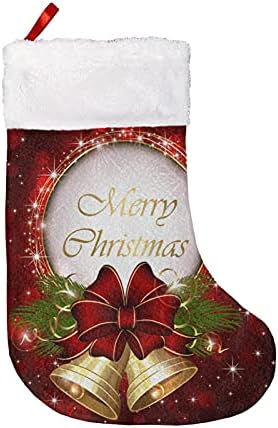 Идеята ПРЕГРЪДКИ на Коледа Дядо Коледа с дизайн на опаковки, Коледни Чорапи с Голям Капацитет, Окачен Портативен