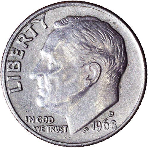 От 1968 Г. Нататък Рузвелт 10 цента е Много добре