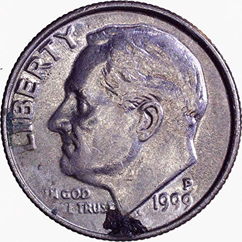 1999 Rv Рузвелт Десет цента 10 цента е Много Добре