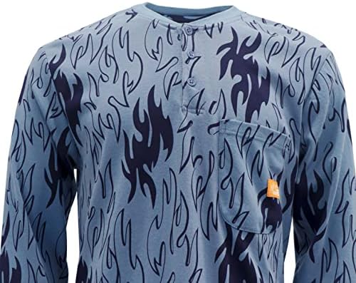 Тениски Titicaca FR С огън, устойчиви Набивным Модел С Дълъг Ръкав 7 унции От Памук, Риза Welding Wrok