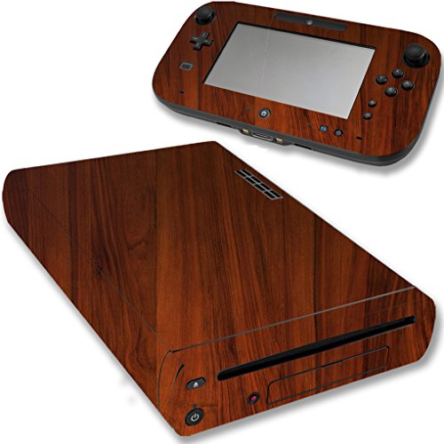 Скинове VWAQ За дървена конзола Wii U на Nintendo С дърворезба, Стикер на кожата VWAQ-WGC4