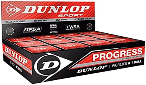 Кутия за игра на скуош Dunlop Progress (12 гола)