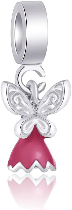 Felixtastore 2022 Розови Кристални Сърца Короната на Цветя Висулки, Мъниста, Подходящи За Оригинални Брендовым