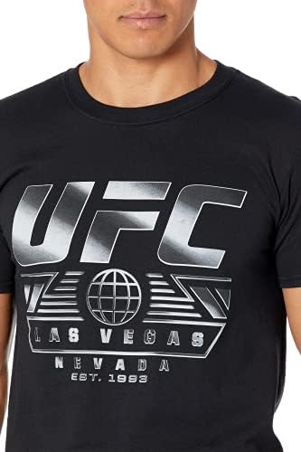 Официално лицензирана UFC Мъжки Хромирани Тениска