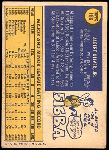1970 Topps 166 Ел Оливър Питсбърг Пайрэтс (Бейзболна картичка) ЧЕСТНО пирати