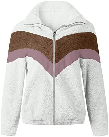 Есенно-Зимни Дамски Модни Плюшен яке-жилетка с цип дълъг ръкав OVERMAL