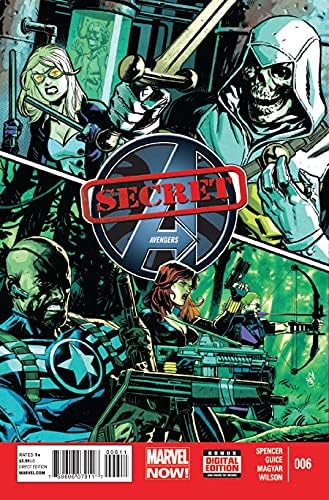 Тайни avengers (2 серия) 6 VF / NM; Комиксите на Marvel