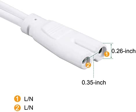 YOKIVE 20 Бр. Led клиенти кабел, начало кабел 2-пинов връзка лампи чудесно за дома, офиса, склада, на улицата