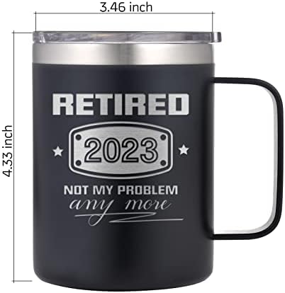2023 Подаръци за пенсиониране за мъже и жени, Забавни Подаръци за пенсиониране 2023 Повече Не е Мой проблем