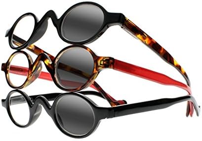 SightPerk Мини Кръгли, Овални, Щастливи Читатели Преходни Фотохромичните Очила За Четене, Слънчеви Очила с UV400