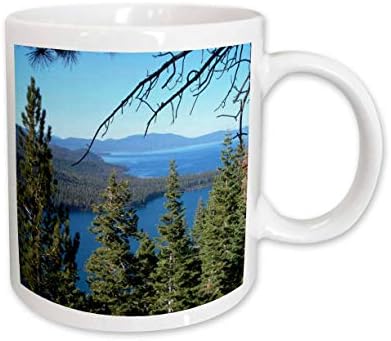 3 Керамична чаша Drose Fallen Leaf Lake и Lake Tahoe, South Shore, 11 грама
