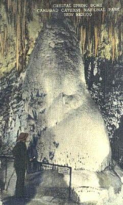 Национален парк Carlsbad caverns, Ню Мексико, пощенска Картичка