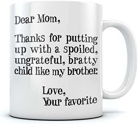 Чаша за мама, поне не разполагате с грозни деца, Чаша, най-Добрата кафеена чаша за майките, Забавни Подаръци за рожден Ден за мама, Кафеена чаша 15 грама. Бял
