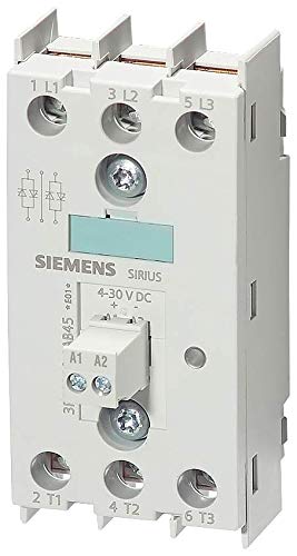 Реле за контрол на температурата Siemens 3RS10 30-1DD10, Вита клемма, Аналогова настройка, 2 Прагови стойности,