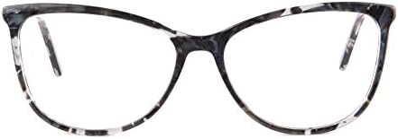 Дамски очила за четене компютърни книги MEDOLONG със защита от синя светлина-LH147(C2, анти-син, 75)