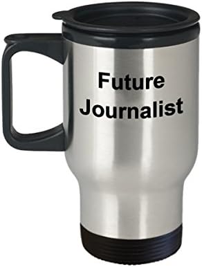 Чаша за бъдещия Журналист - Подарък за Студентите на Колежа по Журналистика, Приятел, Колега - Забавна Чаша