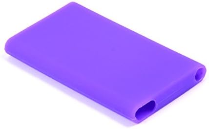 ColorYourLife Силиконови калъфи за iPod Nano Skins Калъфи за Новия iPod Nano 8-то поколение на 7-то поколение с Почистването кърпа (лилаво)