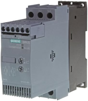 Устройство плавен старт Siemens 3RW3027-1BB04 с мощност от 15 kw, 32 А при номинално управляющем захранващо