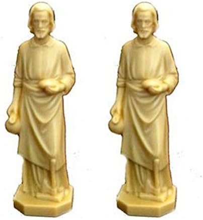 Подаръци за Голдфингеров 2 X Статуята на Св. Йосиф Домашен Продавачът Faith Saint House 3,5-Инчов Статуетка