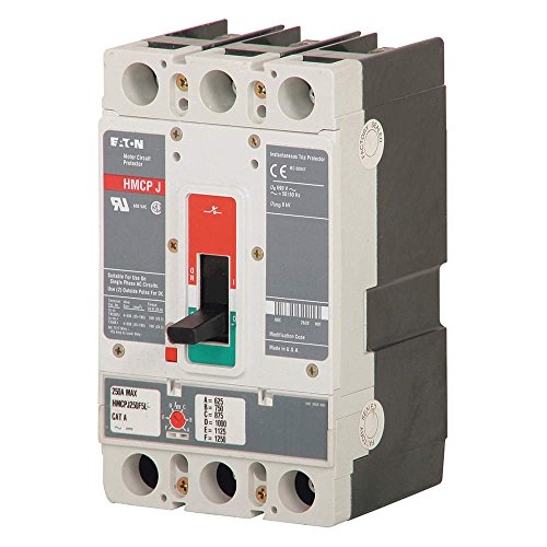 Eaton Electrical - HMCP050K2C - Автоматичен прекъсвач, 50 Ампера, Брой полюси: 3, Номинално напрежение ac 600