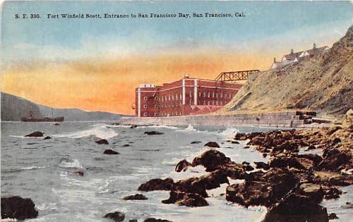 Пощенска картичка от залива на Сан Франциско, Калифорния
