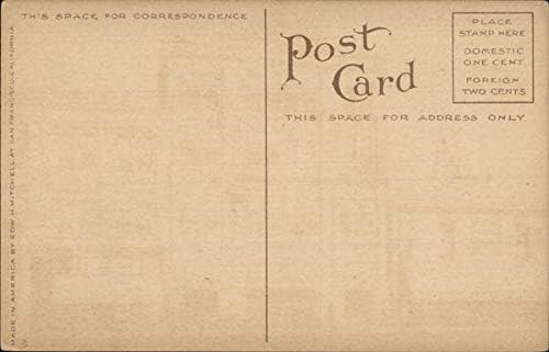Централната банка на Сан Хоакин Вали Стоктън, Калифорния, КАЛИФОРНИЯ Оригиналната антични картичка