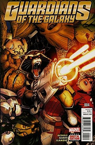 Пазителите на Галактиката (4-серия) 4 от комиксите на Marvel | Арт Адамс Бендис