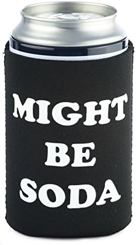 Чаши Смешни Гай Might Be Soda Сгъваема Неопреновая Банка Coolie - Охладител за напитки