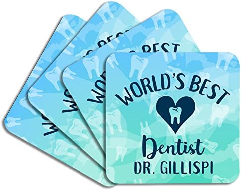 Персонални Квадратни Подложки от оргалита за най-добрите в света зъболекари