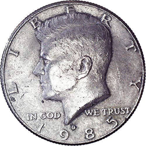 1985 D Кенеди Полдоллара 50 цента е Много Добре