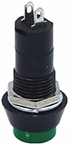 Микропереключатель GOOFFY 100шт PBS-11A 12 мм самостоятелно блокиране на Пластмасов бутон превключвател с капаче