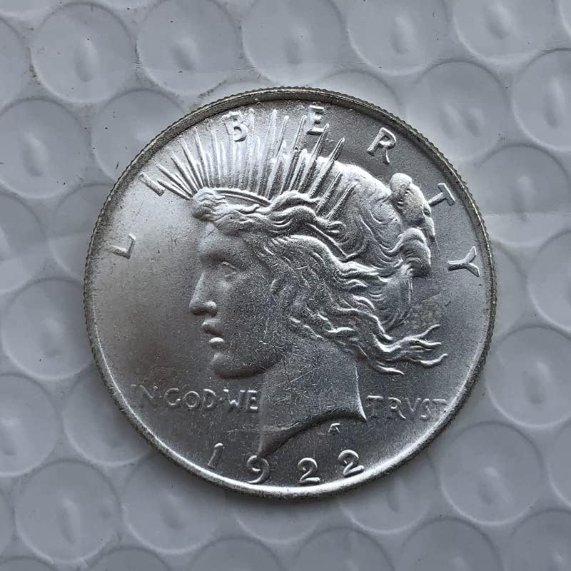Американските монети 1922-Те години, Месинг, със сребърно покритие, Старинни Занаяти, Колекция от Чуждестранни
