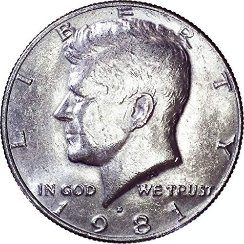 1981 Г. Кенеди Полдоллара 50 цента е Много Добре